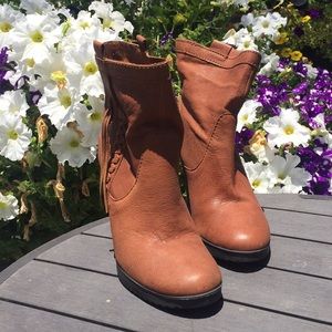 Nine West Leather Booties